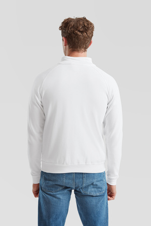Bluza z suwakiem MĘSKA Fruit of The Loom CLASSIC SWEAT JACKET biała