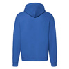 Bluza z kapturem i suwakiem  MĘSKA Fruit of The Loom PREMIUM HOODED Sweat Jacket niebieska