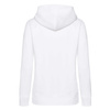 Bluza z kapturem i suwakiem  DAMSKA Fruit of The Loom PREMIUM HOODED Sweat Jacket biała