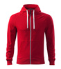 Bluza z kapturem i suwakiem  MĘSKA Malfini VOYAGE formula red