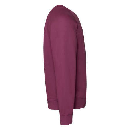 Bluza Klasyczna MĘSKA Fruit of The Loom CLASSIC RAGLAN Sweat burgundowa