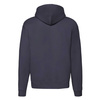 Bluza z kapturem i suwakiem  MĘSKA Fruit of The Loom PREMIUM HOODED Sweat Jacket ciemny granat