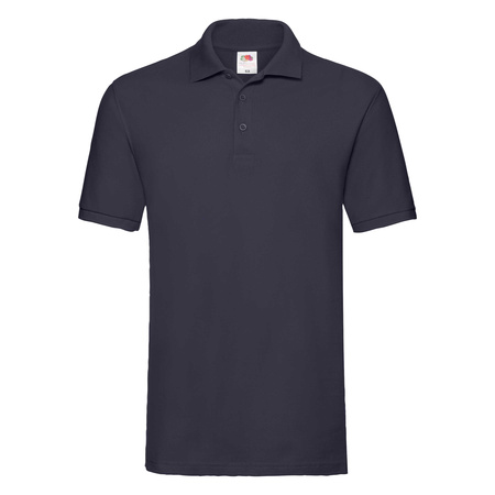 Koszulka Polo MĘSKA Fruit of The Loom PREMIUM POLO ciemny granat