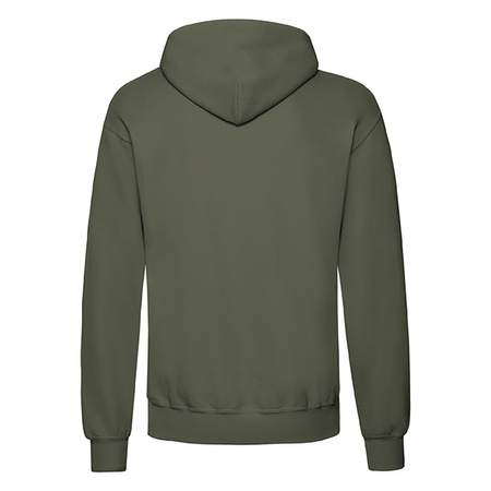 Bluza Kangurka MĘSKA Fruit of The Loom CLASSIC HOODED Sweat oliwkowa