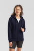 Bluza z kapturem i suwakiem  DAMSKA Fruit of The Loom PREMIUM HOODED Sweat Jacket ciemny granat