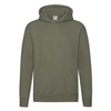 Bluza Kangurka MĘSKA Fruit of The Loom PREMIUM HOODED Sweat oliwkowa