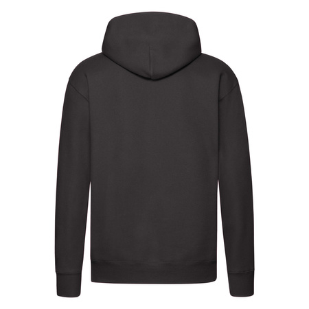 Bluza Kangurka MĘSKA Fruit of The Loom PREMIUM HOODED Sweat czarna