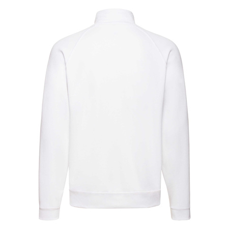 Bluza z suwakiem MĘSKA Fruit of The Loom CLASSIC SWEAT JACKET biała