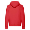 Bluza Kangurka MĘSKA Fruit of The Loom LIGHTWEIGHT HOODED Sweat  czerwona