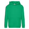 Bluza Kangurka DZIECIĘCA Fruit of The Loom HOODED SWEAT PREMIUM zieleń kelly