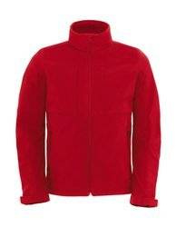 MĘSKA kurtka BC 340g HOODED SOFTSHELL red