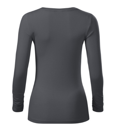 Koszulka dł. rękaw DAMSKA Malfini BRAVE jasna grafitowa