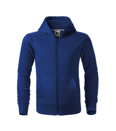 Bluza z kapturem i suwakiem  DZIECIĘCA Malfini TRENDY ZIPPER chabrowa