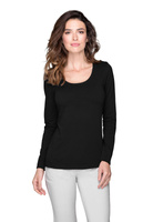 Koszulka dł. rękaw DAMSKA Malfini BRAVE czarna