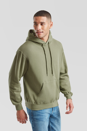 Bluza Kangurka MĘSKA Fruit of The Loom CLASSIC HOODED Sweat oliwkowa