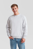 Bluza Klasyczna MĘSKA Fruit of The Loom LIGHTWEIGHT RAGLAN Sweat jasnoszara melanż