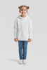 Bluza Kangurka DZIECIĘCA Fruit of The Loom LIGHTWEIGHT HOODED Sweat  Jacket biała