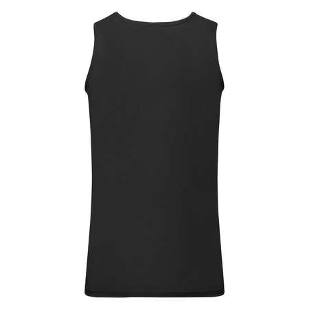 Koszulka Tank Top MĘSKA Fruit of The Loom VALUEWEIGHT ATHLETIC VEST czarna