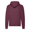 Bluza Kangurka MĘSKA Fruit of The Loom LIGHTWEIGHT HOODED Sweat  burgundowa