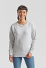 Bluza Klasyczna DAMSKA Fruit of The Loom LIGHTWEIGHT RAGLAN Sweat szary melanż