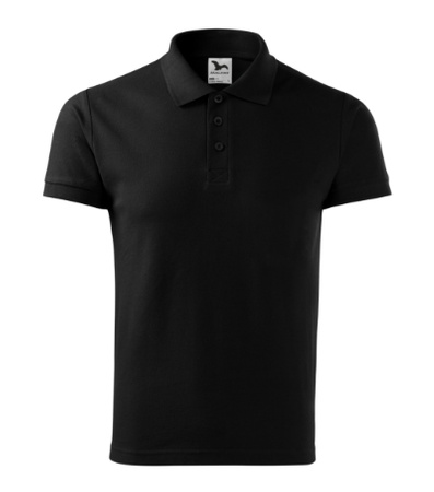 Koszulka Polo MĘSKA Malfini COTTON HEAVY czarna