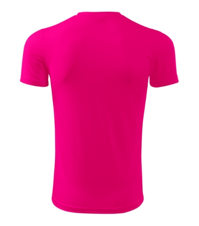 Koszulka DZIECIĘCA Malfini FANTASY neonowa różowa