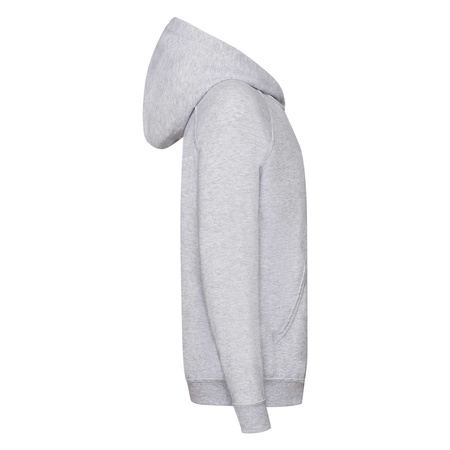 Bluza Kangurka DZIECIĘCA Fruit of The Loom LIGHTWEIGHT HOODED Sweat  szary melanż