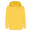 Bluza Kangurka DZIECIĘCA Fruit of The Loom LIGHTWEIGHT HOODED Sweat  Jacket ciemny żółty