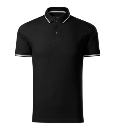 Koszulka Polo MĘSKA Malfini PERFECTION PLAIN czarna