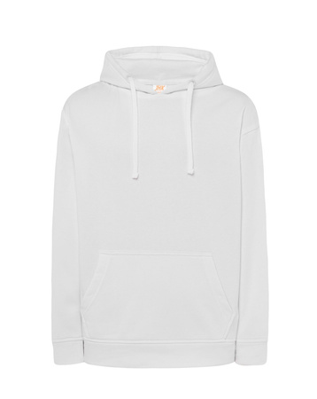 Bluza Kangurka MĘSKA JHK KANGAROO 275 SWEATSHIRT biała