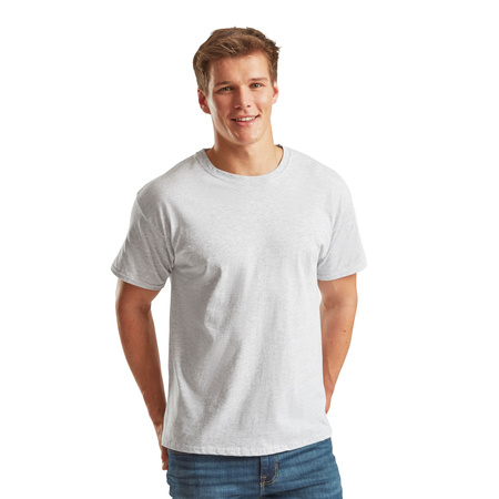 Koszulka MĘSKA Fruit of The Loom ORIGINAL szary melanż