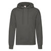 Bluza Kangurka MĘSKA Fruit of The Loom CLASSIC HOODED Sweat grafitowa