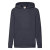 Bluza Kangurka DZIECIĘCA Fruit of The Loom LIGHTWEIGHT HOODED Sweat  ciemny granat