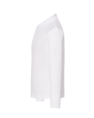 POLO KID LS JHK PKID 210 LS - BIAŁY