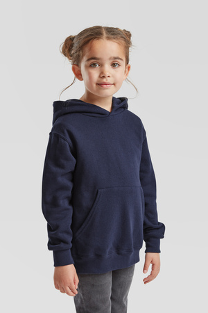 Bluza Kangurka DZIECIĘCA Fruit of The Loom LIGHTWEIGHT HOODED Sweat  Jacket granatowa