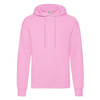 Bluza Kangurka MĘSKA Fruit of The Loom CLASSIC HOODED Sweat różowa jasna