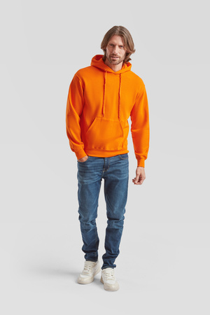 Bluza Kangurka MĘSKA Fruit of The Loom CLASSIC HOODED Sweat pomarańczowa