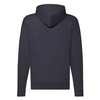 Bluza z kapturem i suwakiem  MĘSKA Fruit of The Loom CLASSIC HOODED Sweat Jacket ciemny granat