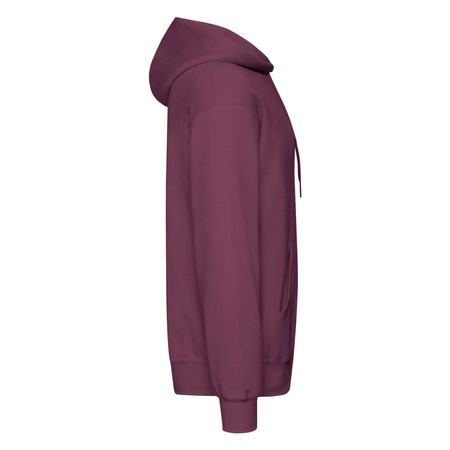 Bluza Kangurka MĘSKA Fruit of The Loom CLASSIC HOODED Sweat burgundowa