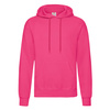 Bluza Kangurka MĘSKA Fruit of The Loom CLASSIC HOODED Sweat fuksja