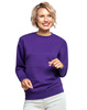 Bluza UNISEX JHK SWRA 290 SWEATSHIRT fioletowa