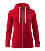 Bluza z kapturem i suwakiem  DAMSKA Malfini VOYAGE formula red