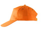 CZAPKA PIĘCIOPANELOWA CZA001 - POMARAŃCZOWY