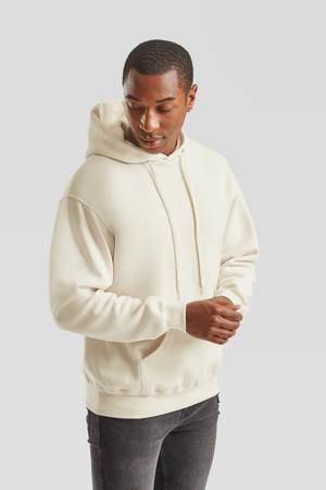 Bluza Kangurka MĘSKA Fruit of The Loom CLASSIC HOODED Sweat natural