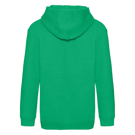 Bluza Kangurka DZIECIĘCA Fruit of The Loom HOODED SWEAT PREMIUM zieleń kelly