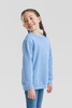 Bluza Klasyczna DZIECIĘCA Fruit of The Loom CLASSIC SET-IN SWEAT błękitna