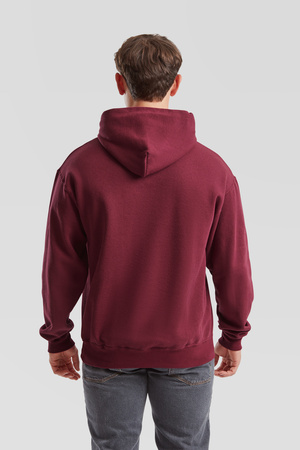 Bluza Kangurka MĘSKA Fruit of The Loom CLASSIC HOODED Sweat burgundowa