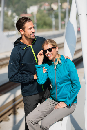 Kurtka Softshell DAMSKA Malfini COOL turkusowa