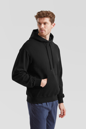 Bluza Kangurka MĘSKA Fruit of The Loom CLASSIC HOODED Sweat czarna