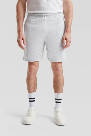 Spodenki dresowe MĘSKIE Fruit of The Loom LIGHTWEIGHT SHORTS szary melanż